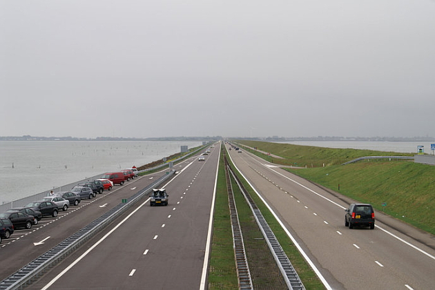 jalan bebas hambatan Afsluitdijk