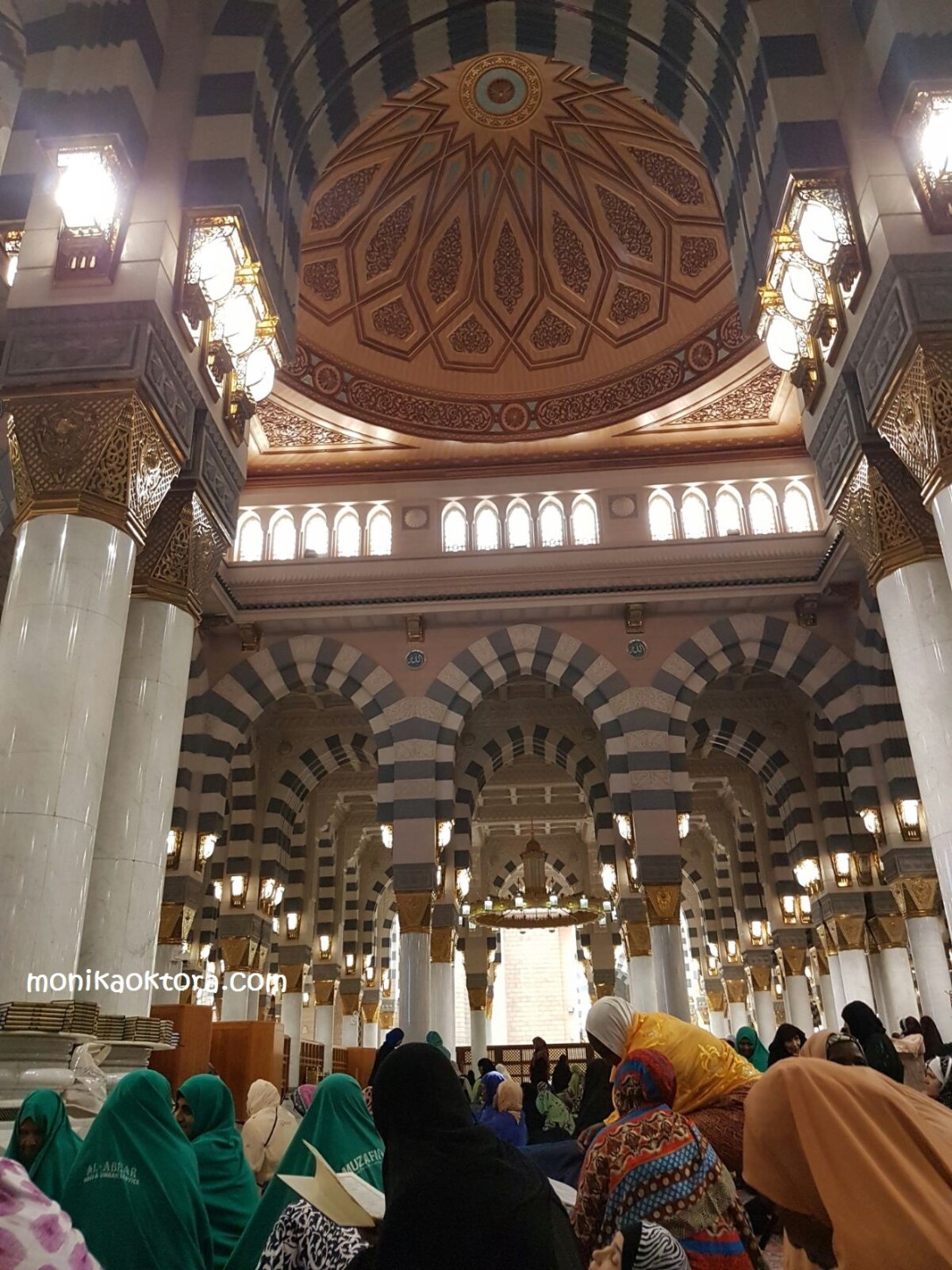 Kubah berjalan Masjid Nabawi